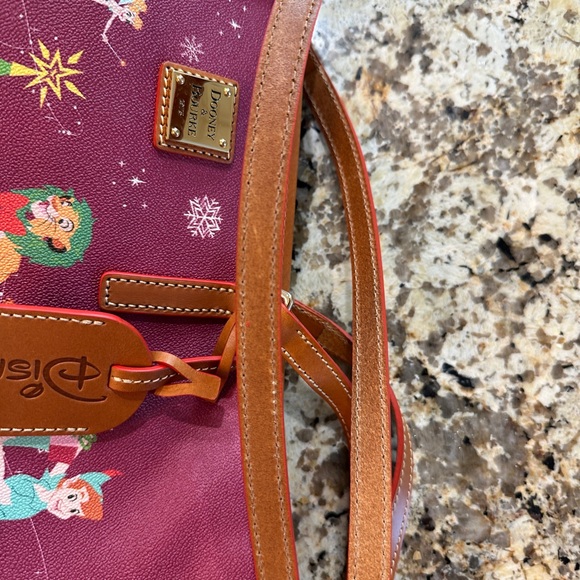 Dooney & Bourke Red Tote Bag with Whimsical Design - Picture 9 of 11
